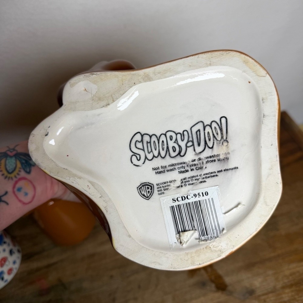 Vintage Scooby Doo Cookie Jar Scooby Snacks 2001 Warner Bros Cartoon Rare - Picture 7 of 12